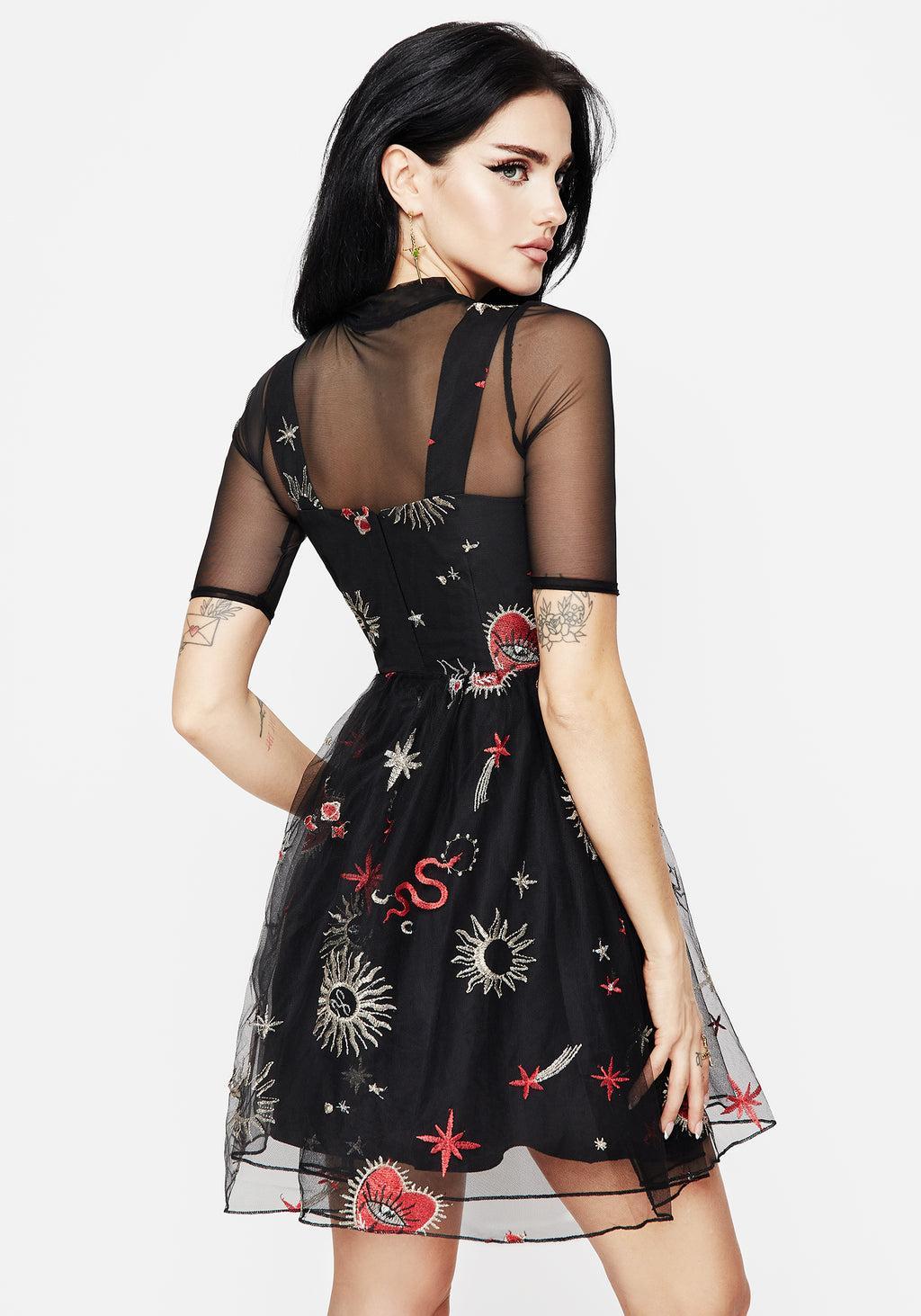 Bloodlust Cami Corset Mini Dress Product Image