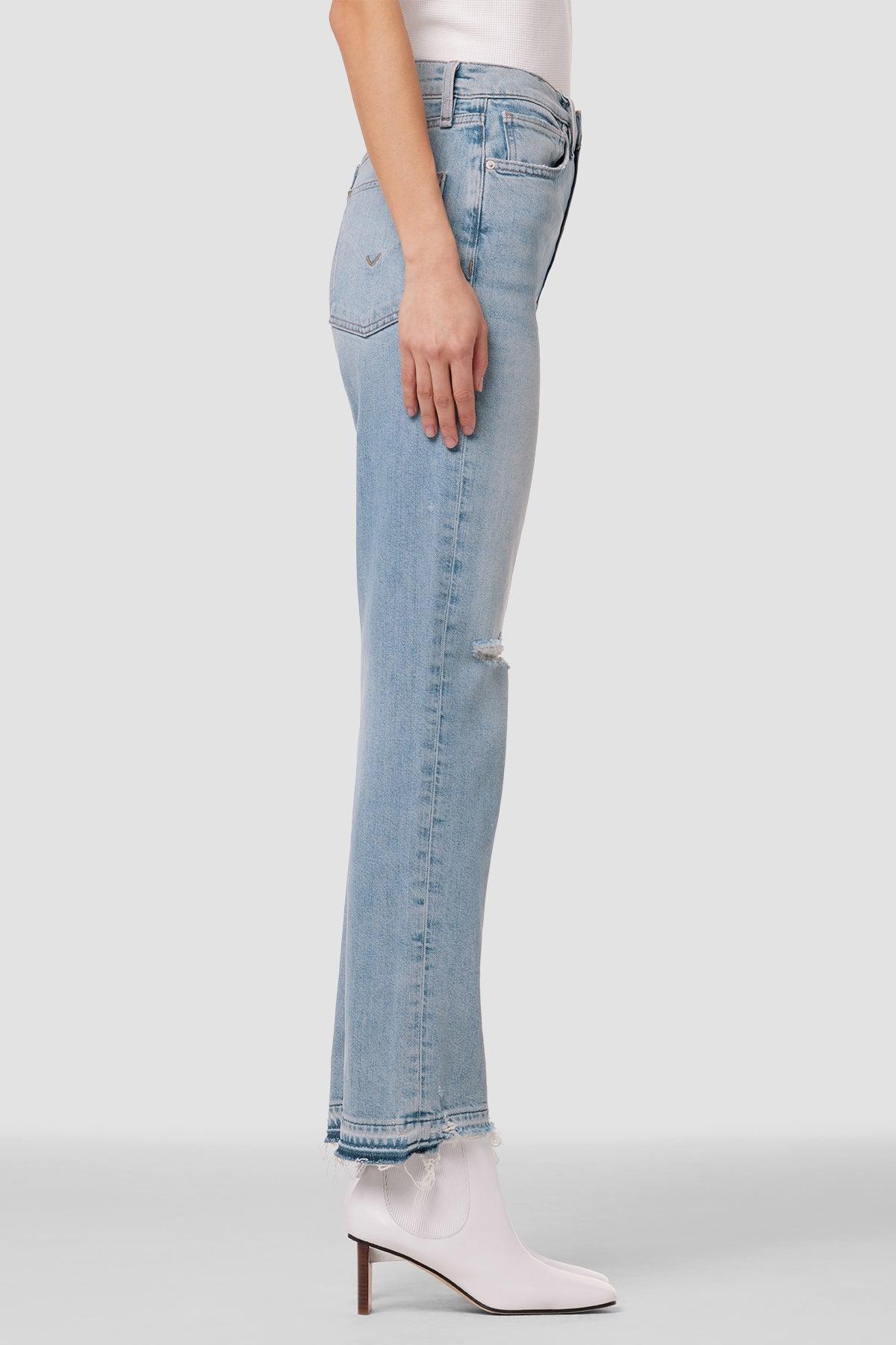 Jade High-Rise Straight Loose Fit Jean Female Product Image