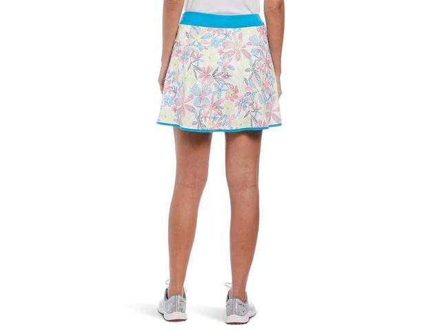 Callaway Chevron Floral Wrap 17 Flounce Skort (Brilliant ) Women's Clothing Product Image