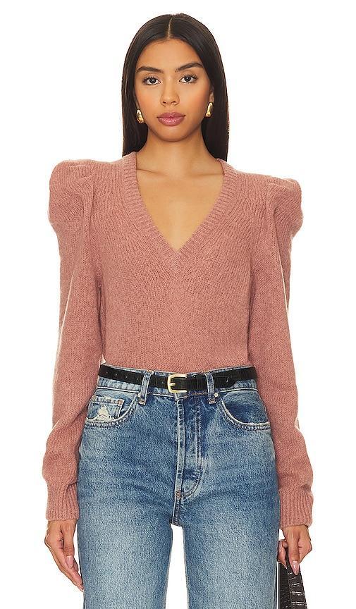 Lara Puff Shoulder Sweater Product Image