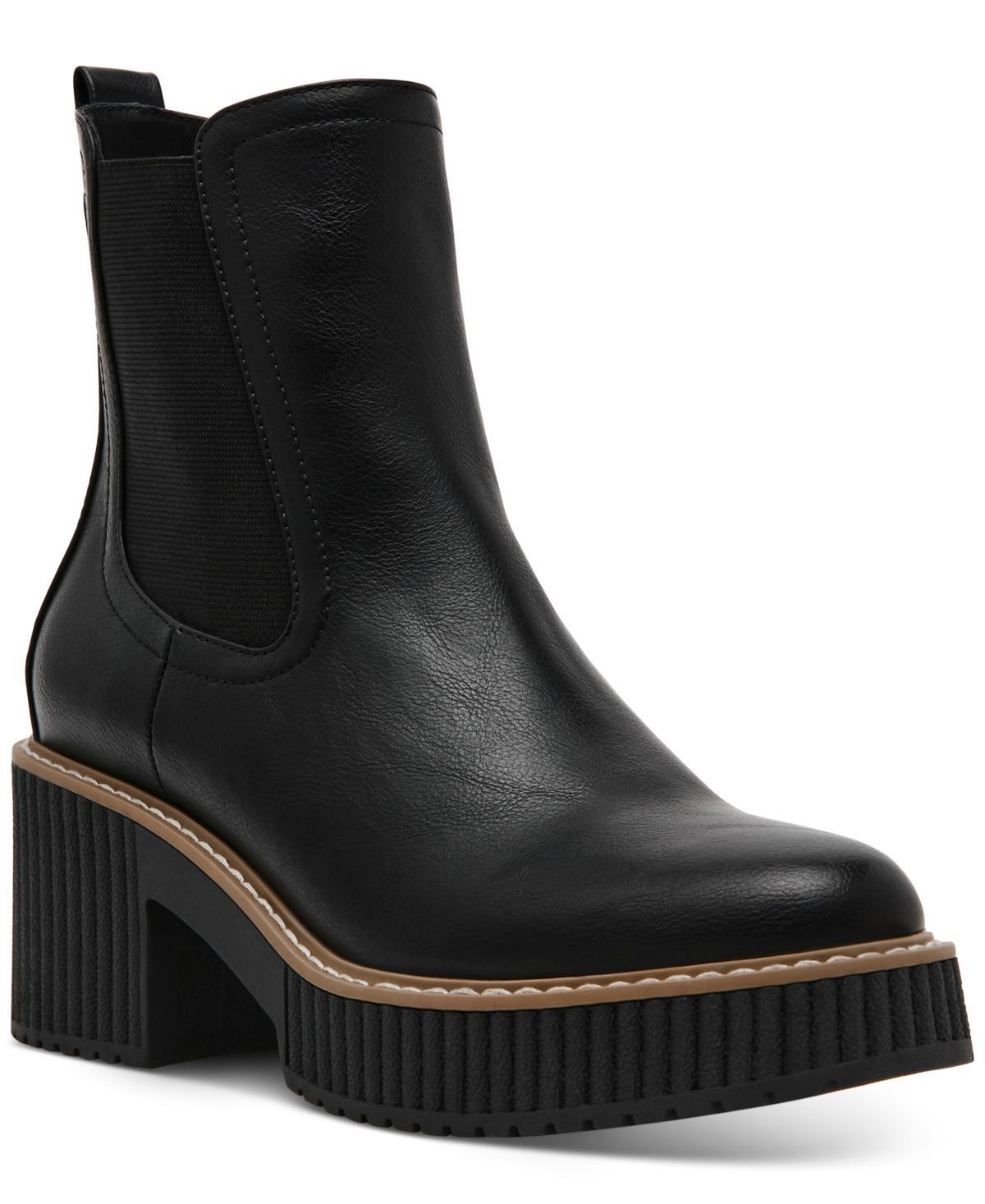 Dv Dolce Vita Womens Darcel Lug Sole Platform Chelsea Booties Product Image