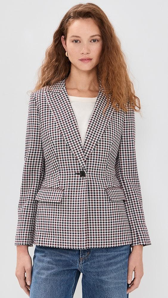 Madewell Slim Fitted Long Blazer | Shopbop Product Image