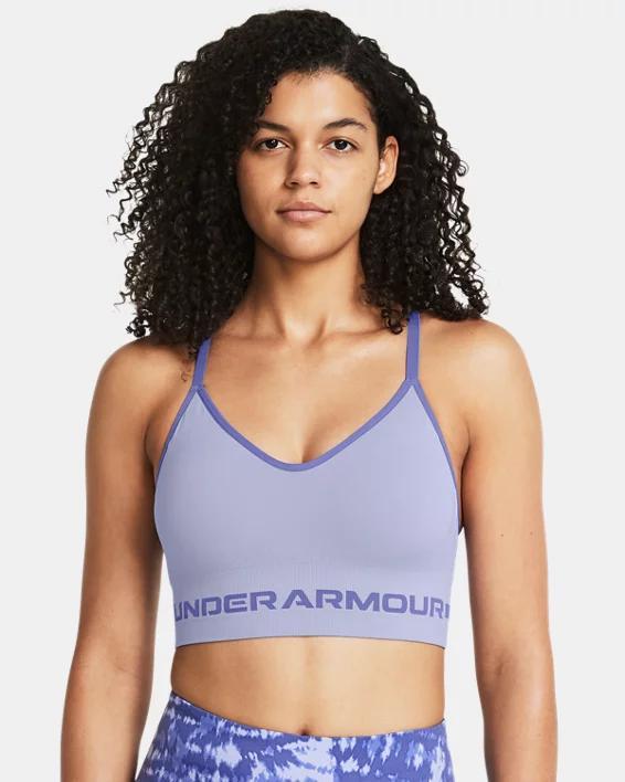 Womens UA Seamless Low Long Sports Bra Product Image