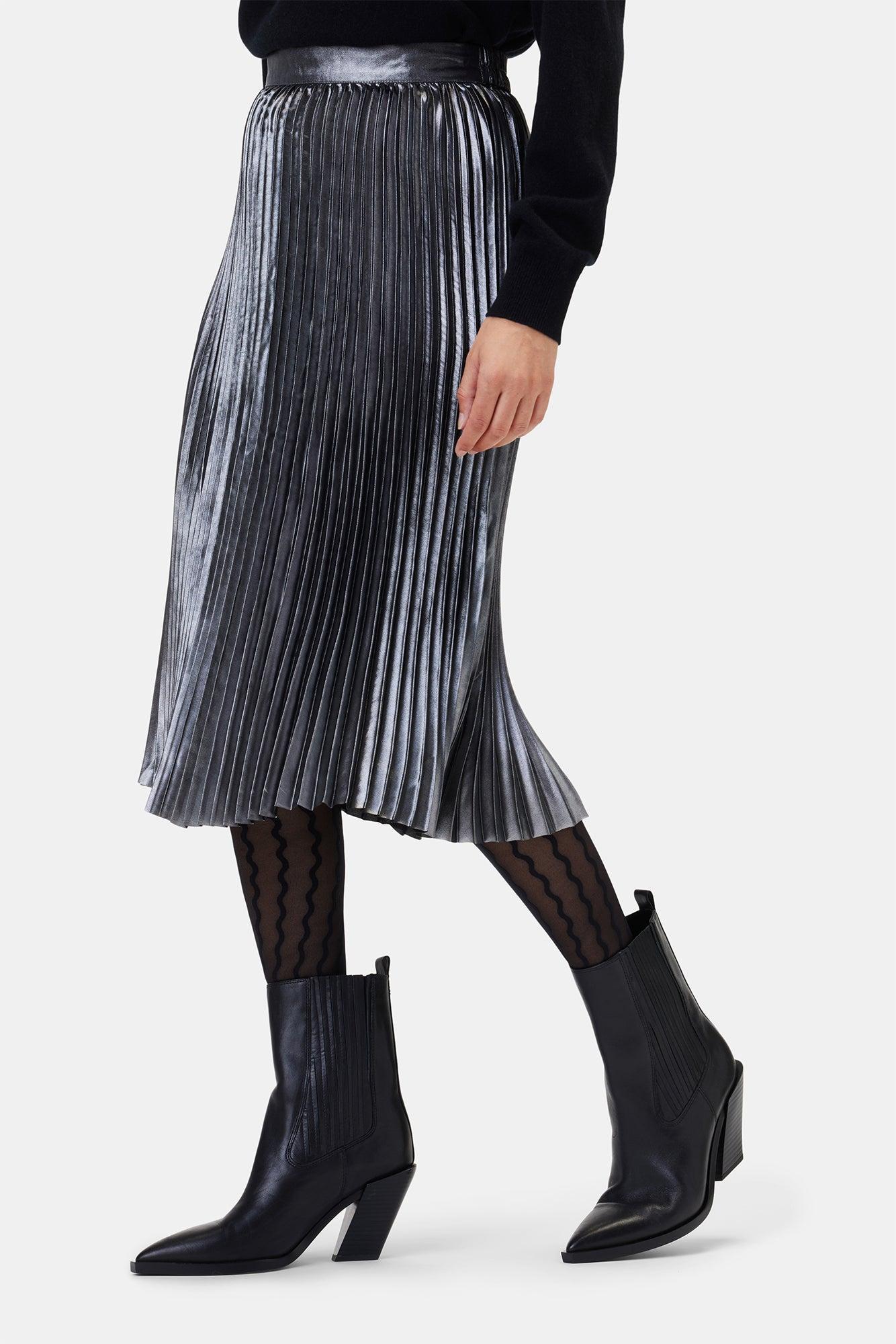 Blaze Skirt - Pewter Product Image