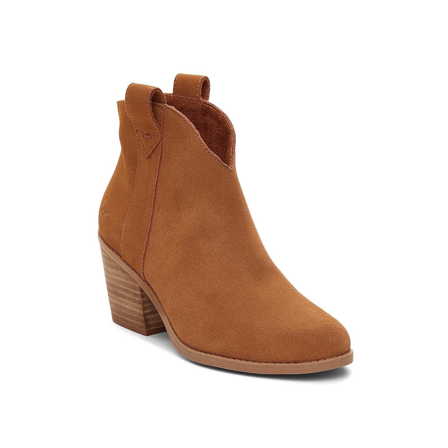 TOMS Rya Leather Bootie Product Image