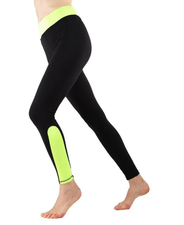 MeMoi Womens Highlighter Athletic Leggings Product Image