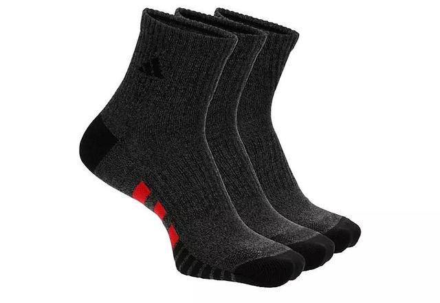 Adidas Men's Cushioned Quarter Socks 3 Pairs Product Image