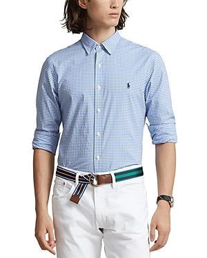 Polo Ralph Lauren Slim-Fit Solid Poplin Stretch Long Product Image