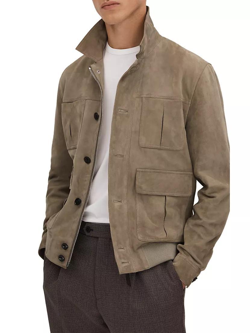 Thomas Suede Shirt Jacket Product Image