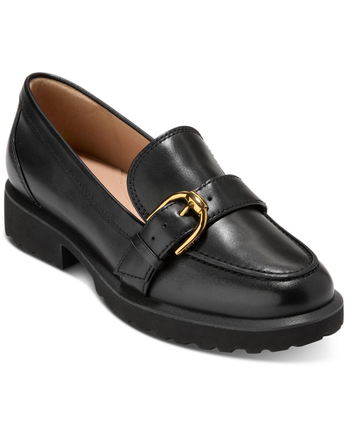 Cole Haan Womens Giana Buckle Loafers Product Image