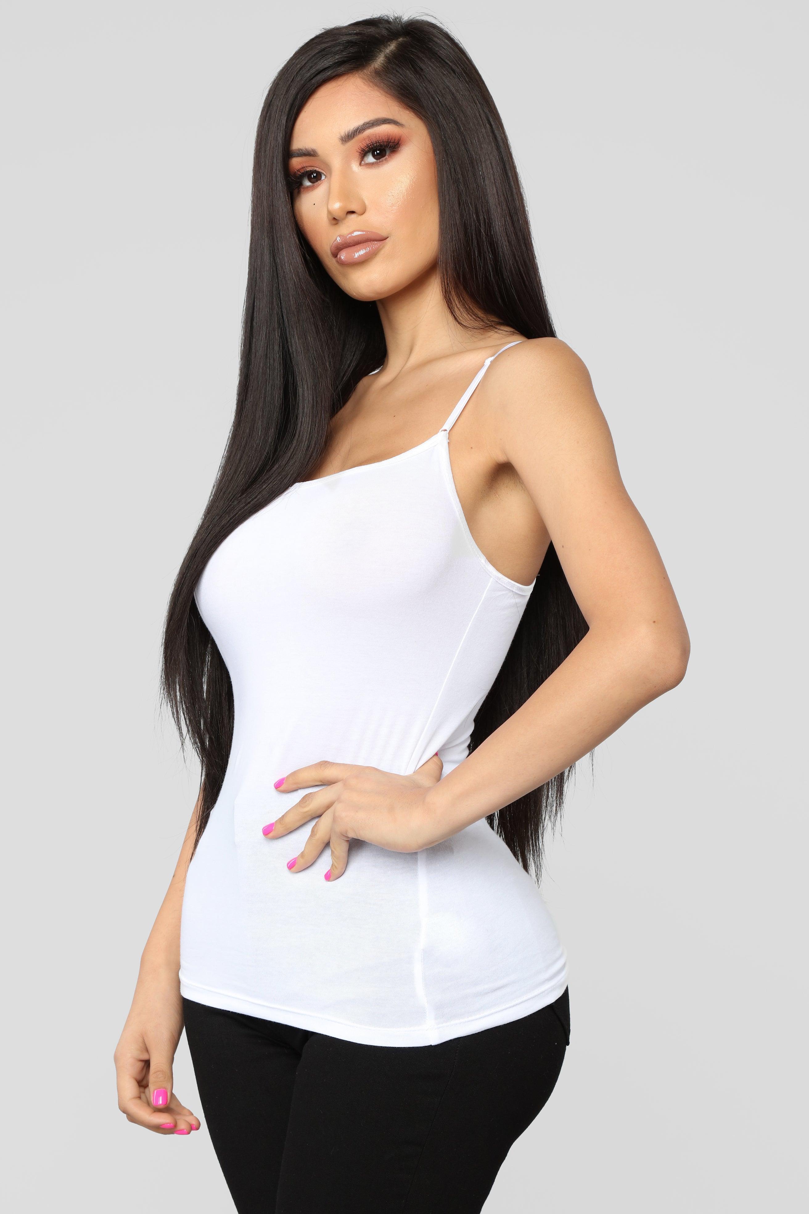 Love To Layer Tank - White Product Image