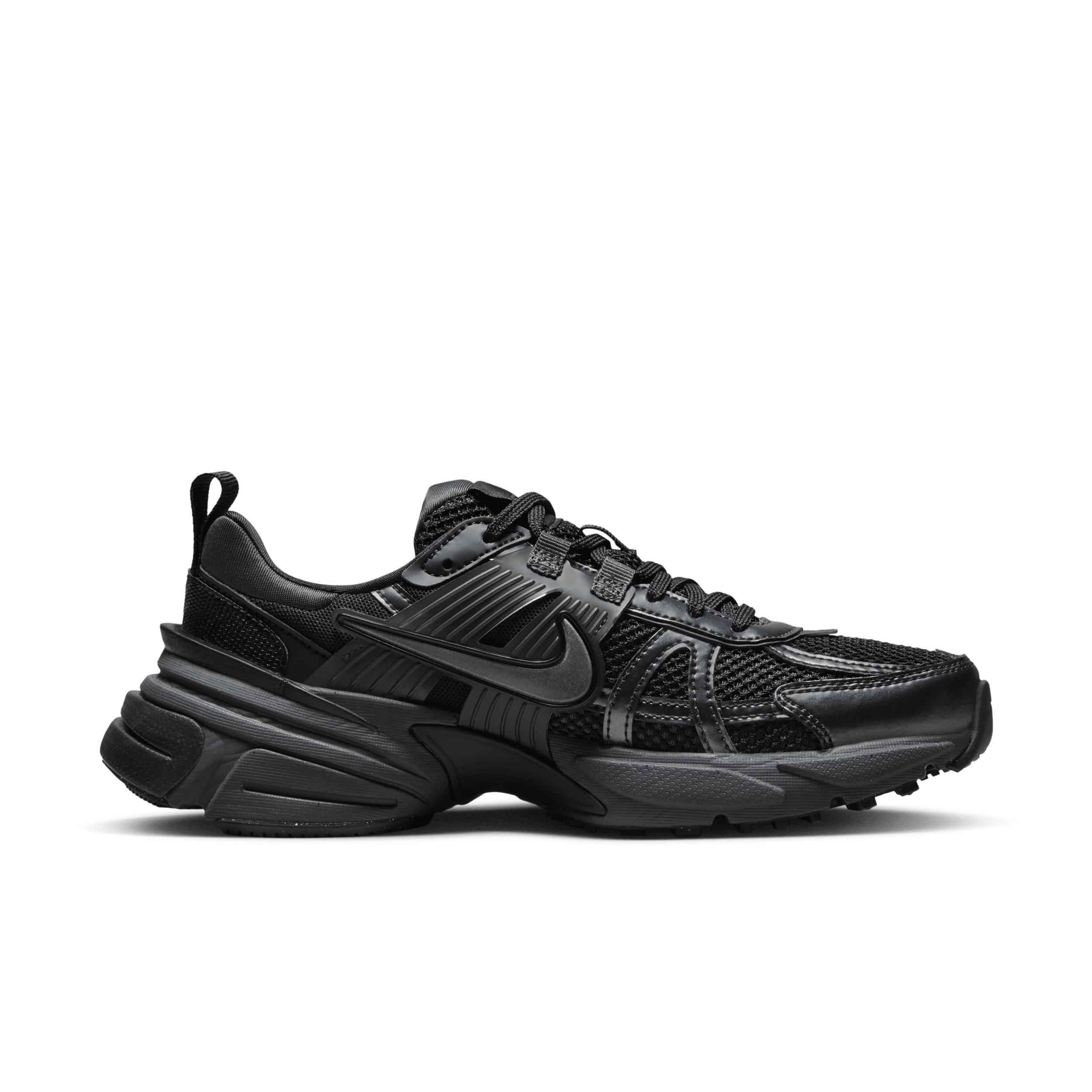 Nike Womens Nike V2K Run - Womens Running Shoes Black/Dark Smoke Grey/Anthracite Product Image