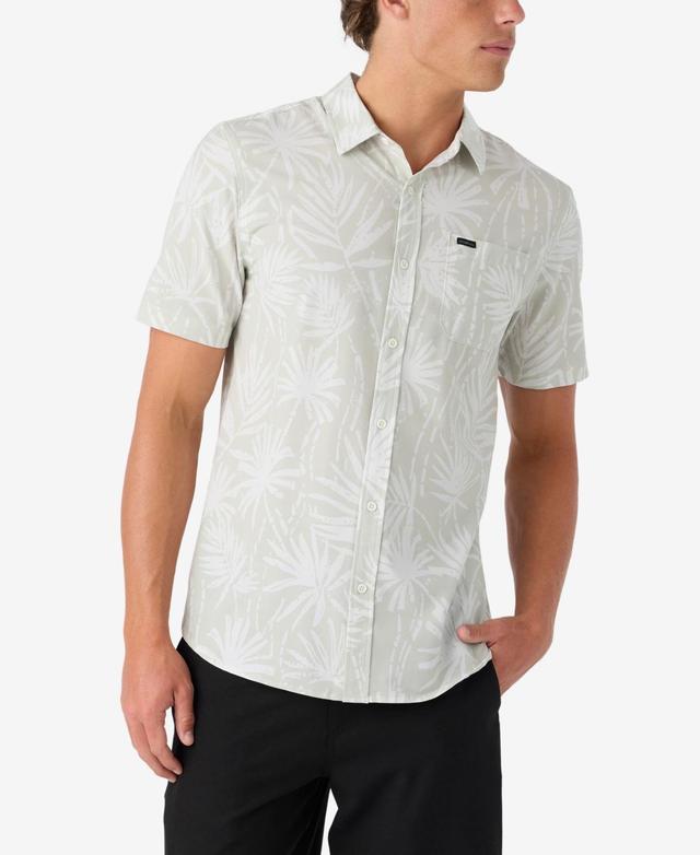 ONeill Mens Trvlr Short Sleeve Printed Button-Front Performance Shirt Product Image