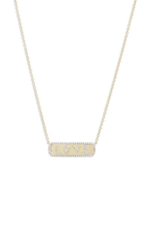 Meira T Diamond Love Pendant Necklace Product Image