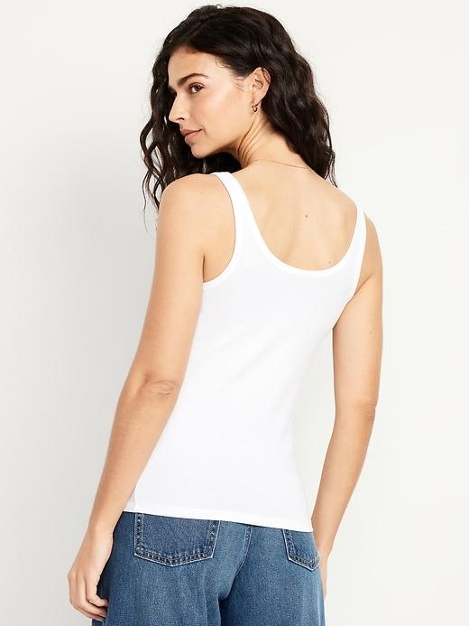 First-Layer Scoop-Neck Tank Top Product Image