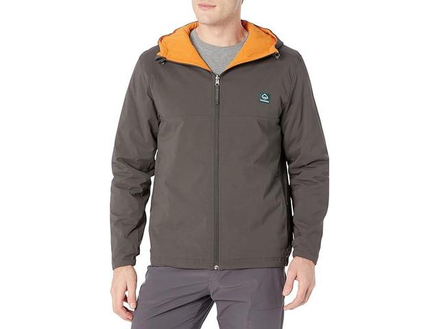 Wolverine Guide Eco Reversible Stretch Insulated Jacket (Charcoal) Men's Clothing Product Image