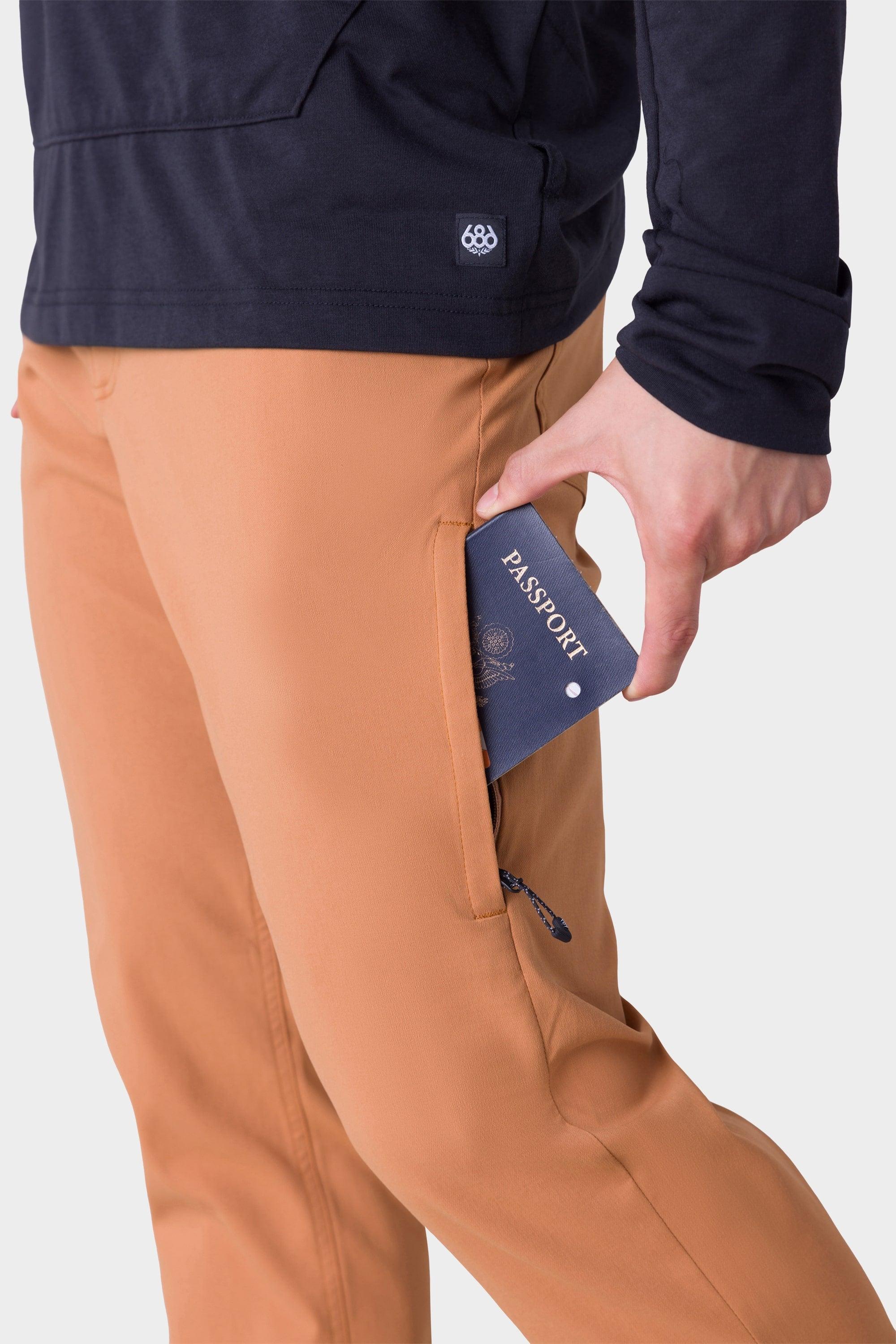 686 Men's Everywhere Merino-Lined Pant - Relaxed Fit Male Product Image