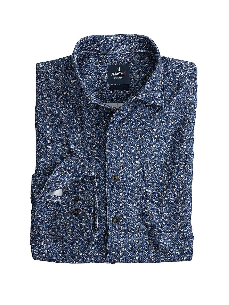 Mens Cecil Floral Long-Sleeve Shirt Product Image