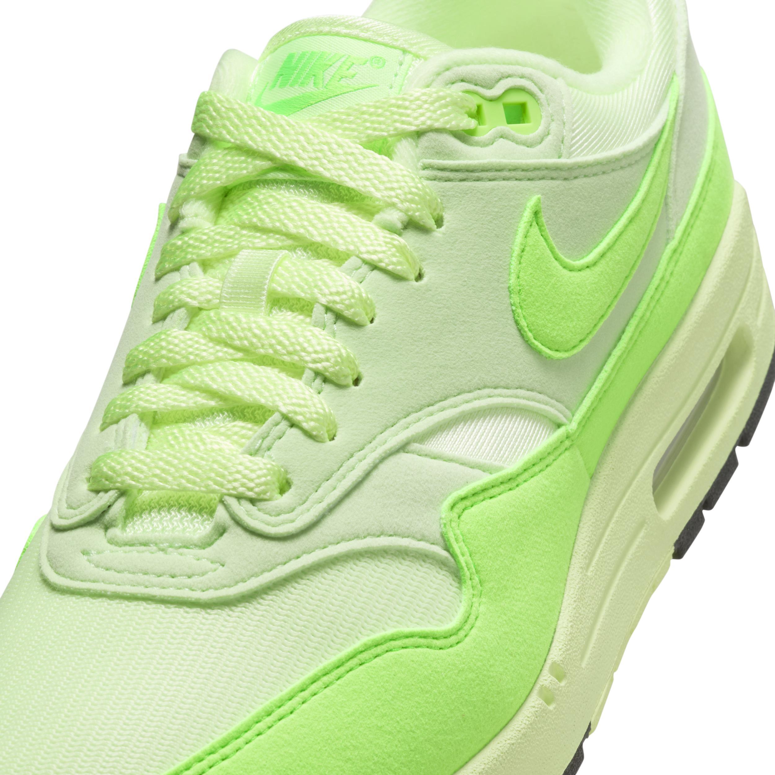 Nike Womens Nike Air Max 1 87 - Womens Running Shoes Vapor Green/Green Streak/Varely Volt Product Image