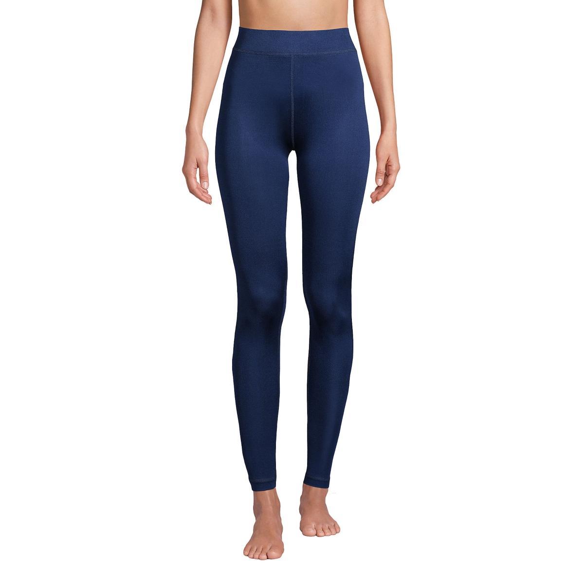 Womens Lands End Silk Interlock Pants Product Image