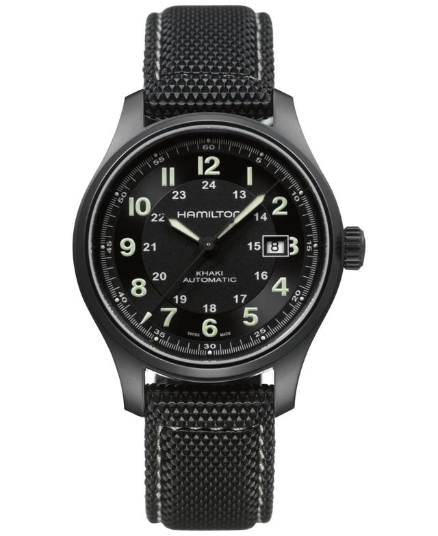 Hamilton Khaki Field Titanium Auto Watch Product Image