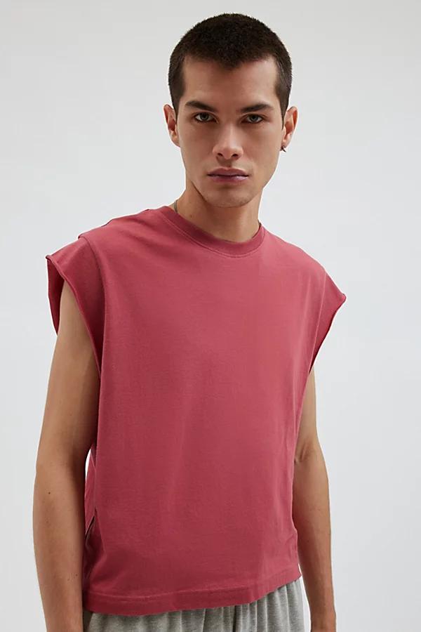 BDG Grayson Solid Cutoff Muscle Tee Mens at Urban Outfitters Product Image