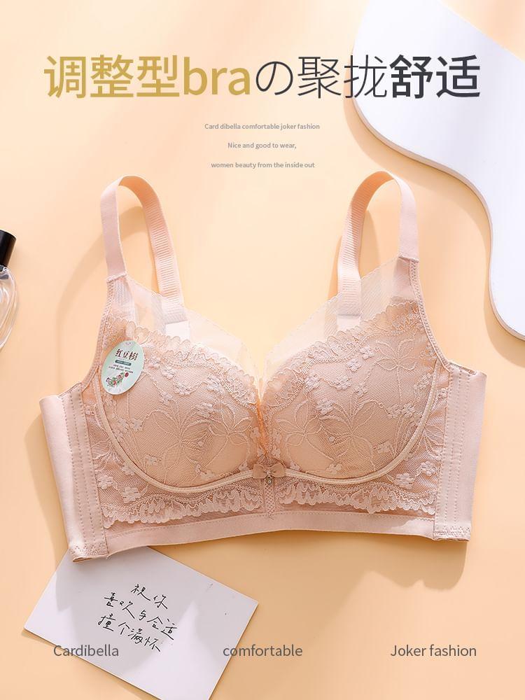 Lace Push Up Bra Product Image