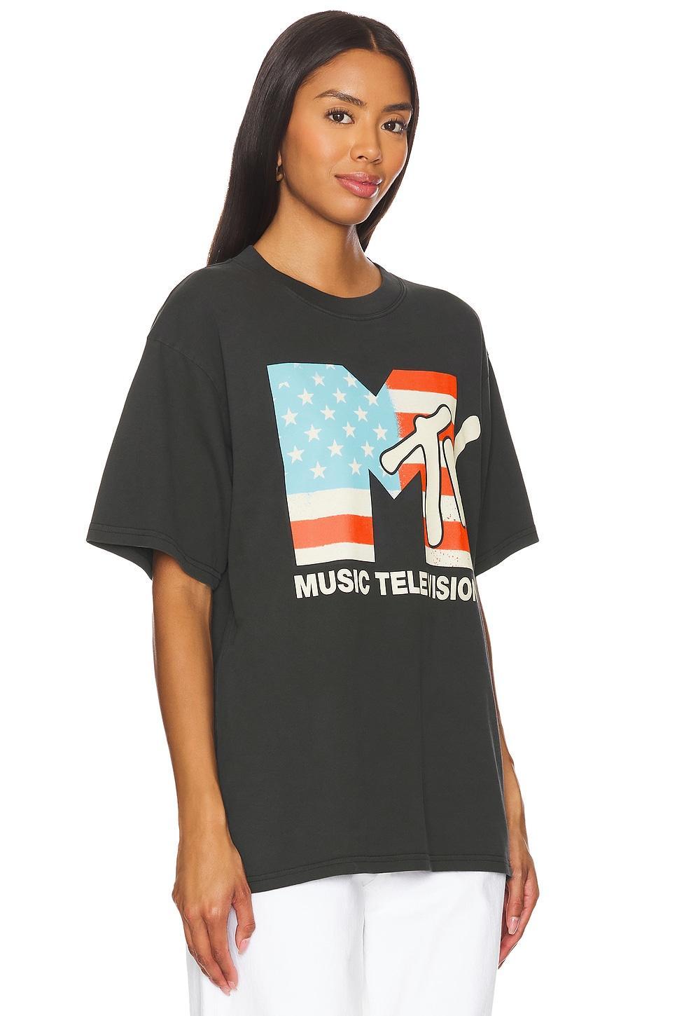 MTV U.S.A. Boxy Tee Philcos Product Image