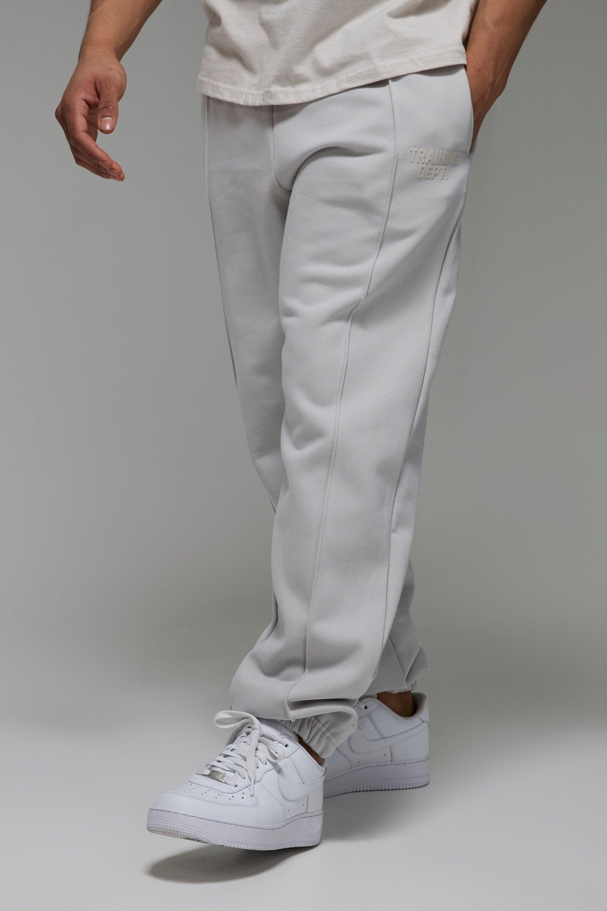 Training Dept Pin Tuck Oversized Sweatpants | boohooMAN USA Product Image