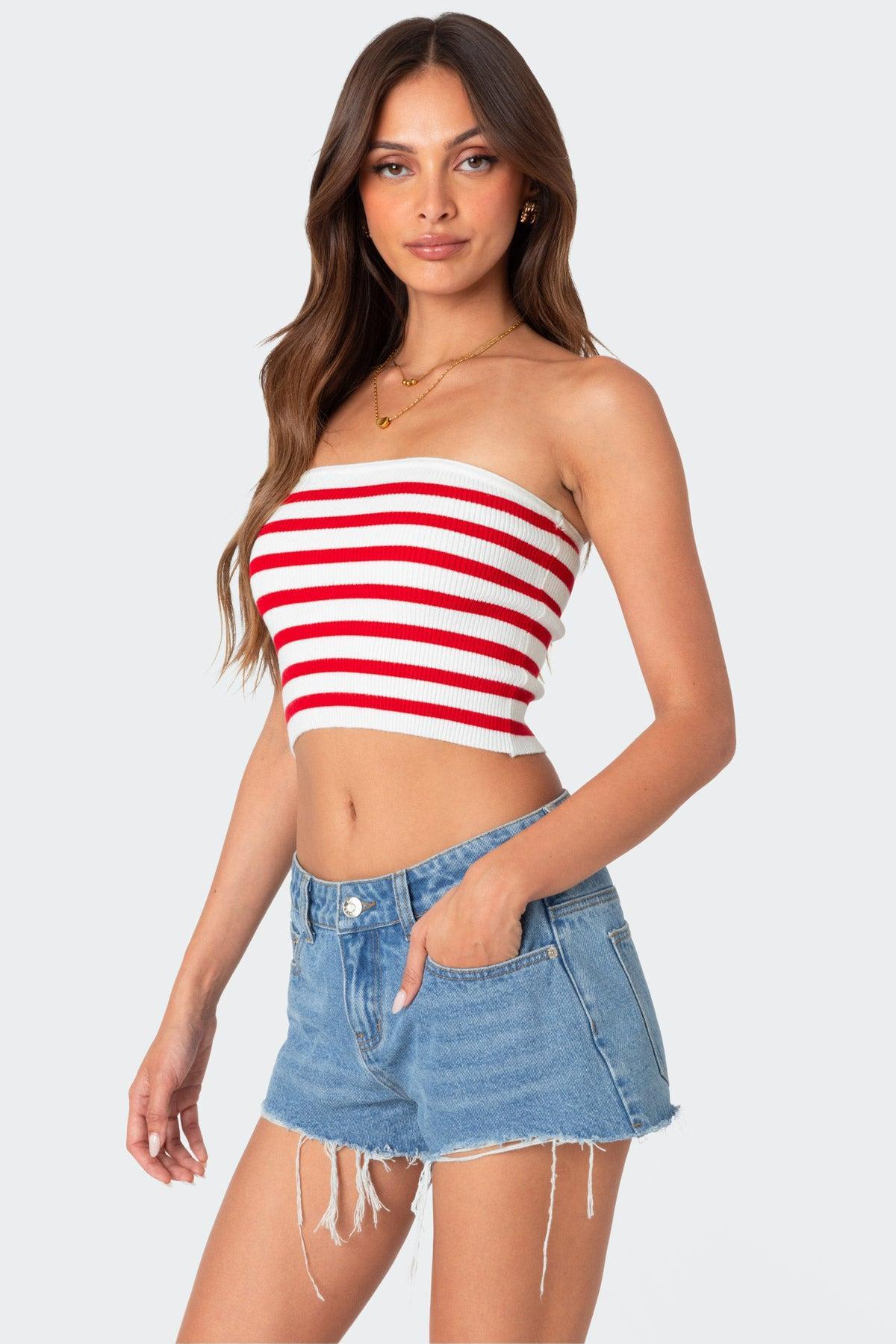 Lexi Ribbed Tube Top Product Image