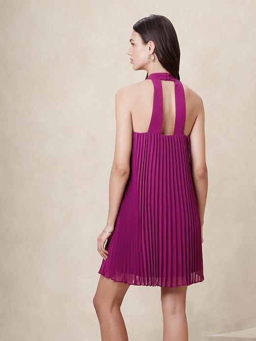 Pleated Mini Dress Product Image