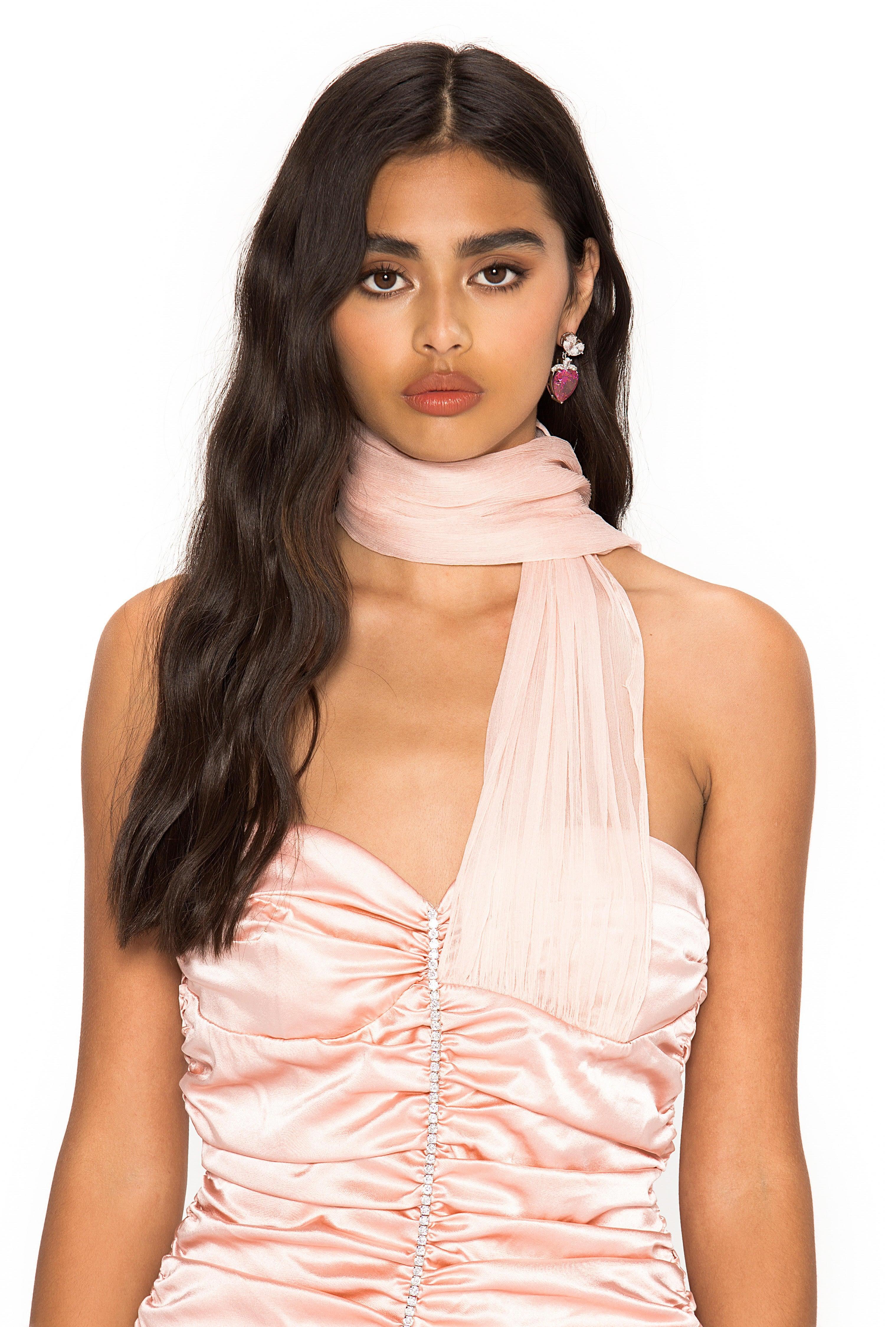 Celine Dress (Blush Pink) (Final Sale) Product Image