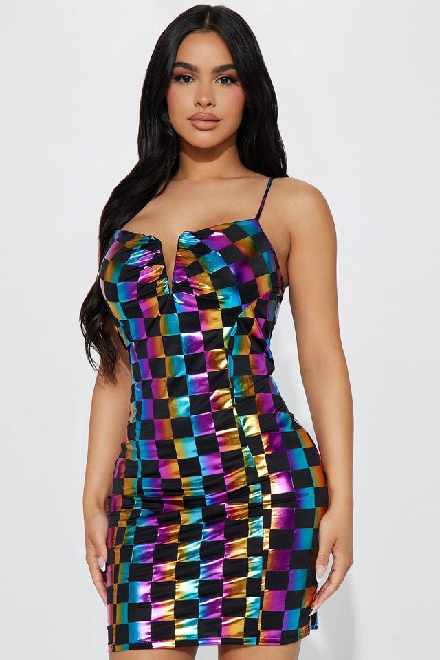 Fun N Games Mini Dress - Black Product Image