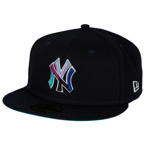 Mens New Era Navy New York Yankees 1996 World Series Polar Lights 59Fifty Fitted Hat Product Image