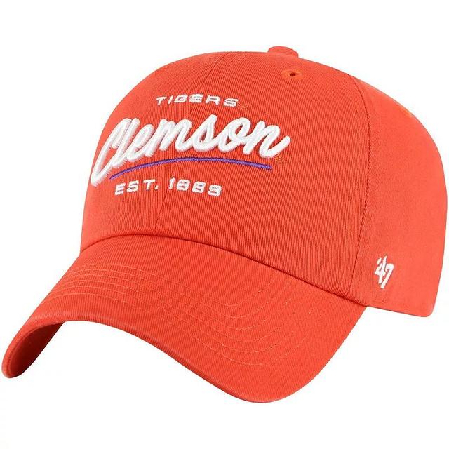 Womens 47 Clemson Tigers Sidney Clean Up Adjustable Hat Product Image