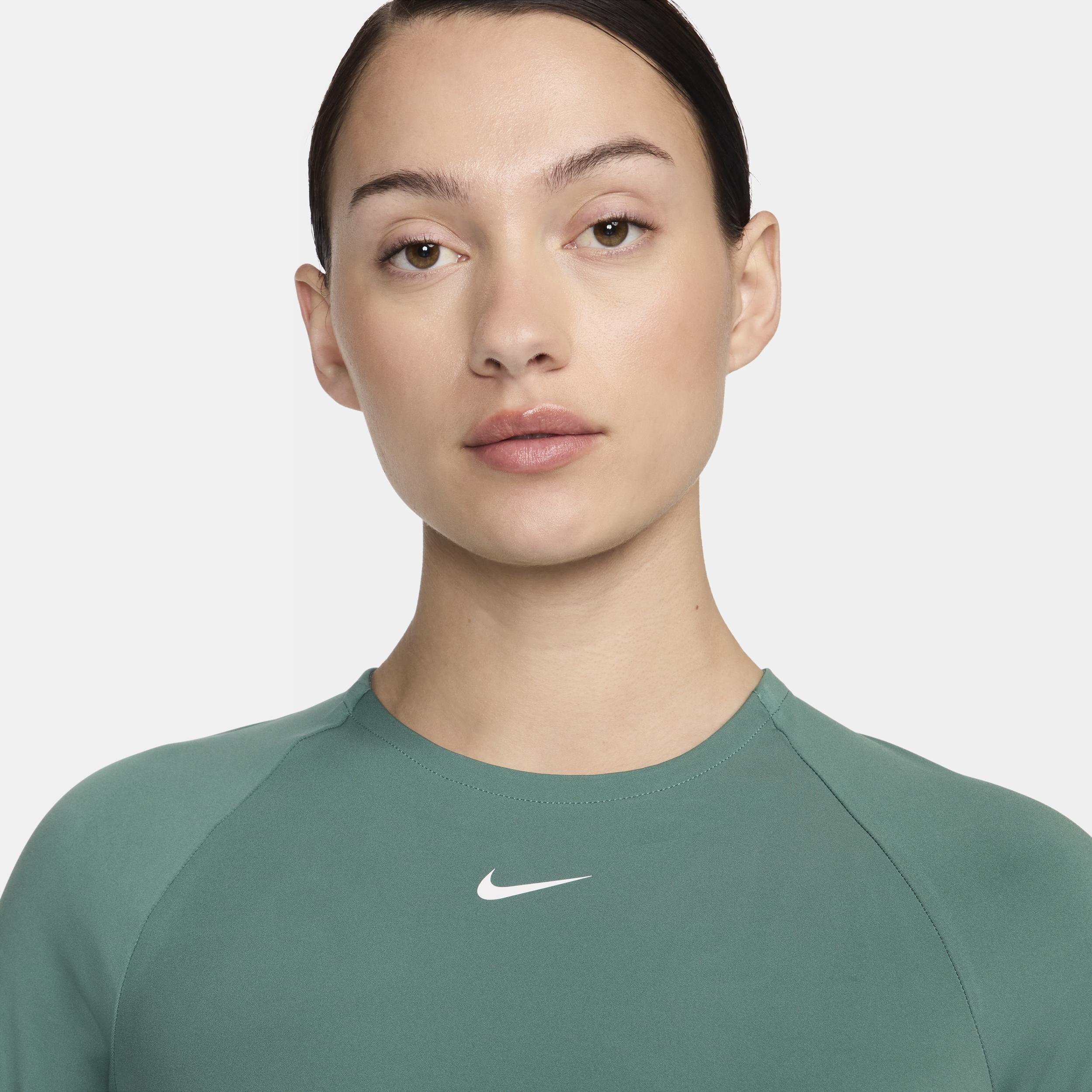 Women's Nike Pro Dri-FIT Cropped Long-Sleeve Top Product Image