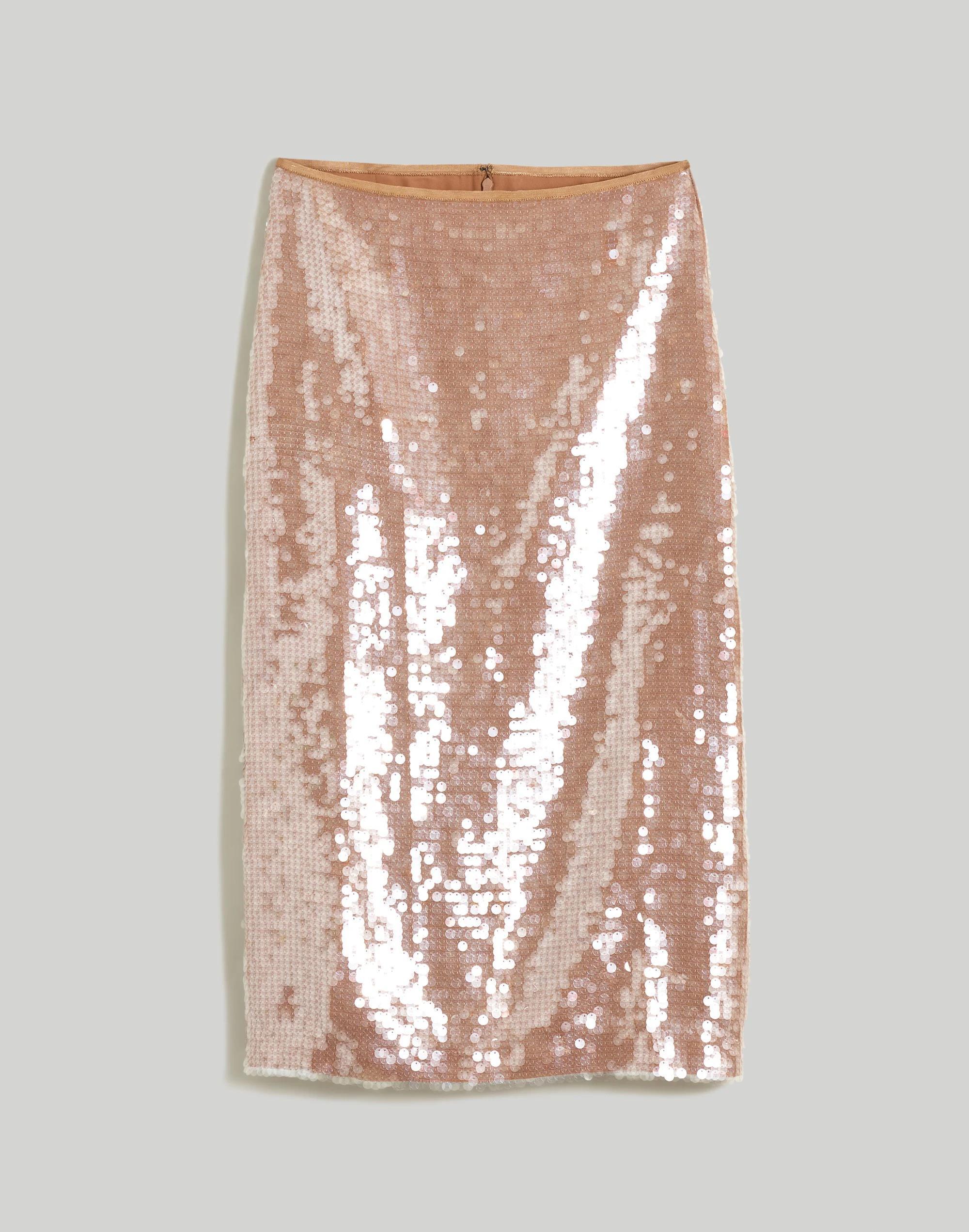 Sequin Midi Skirt Product Image