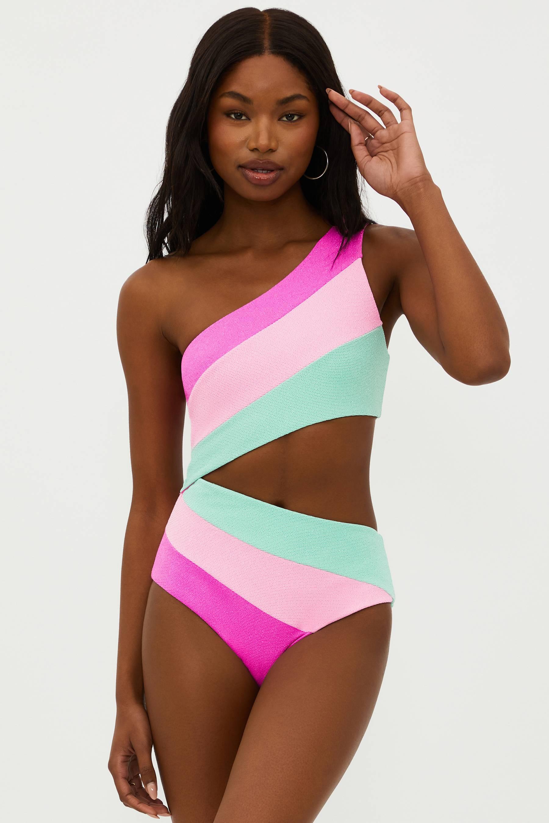 Joyce One Piece Blossom Colorblock Scrunch Product Image