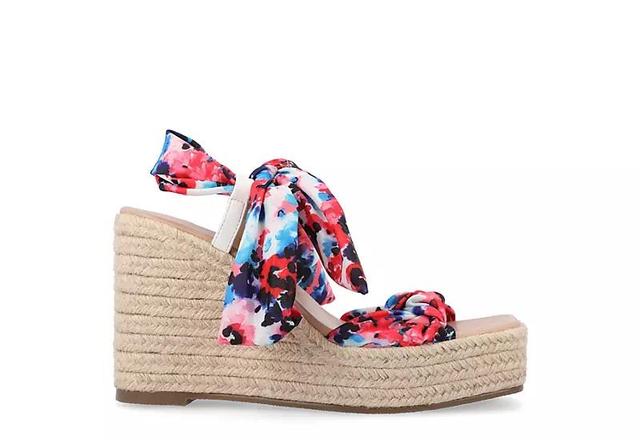 Journee Collection Womens Surria Platform Wedge Sandals Product Image