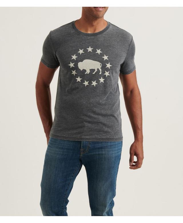 Lucky Brand Mens Buffalo Graphic Crewneck T-Shirt Product Image