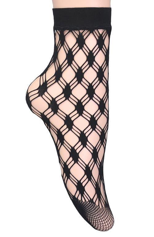 Stems Lattice Fishnet Ankle Socks Product Image