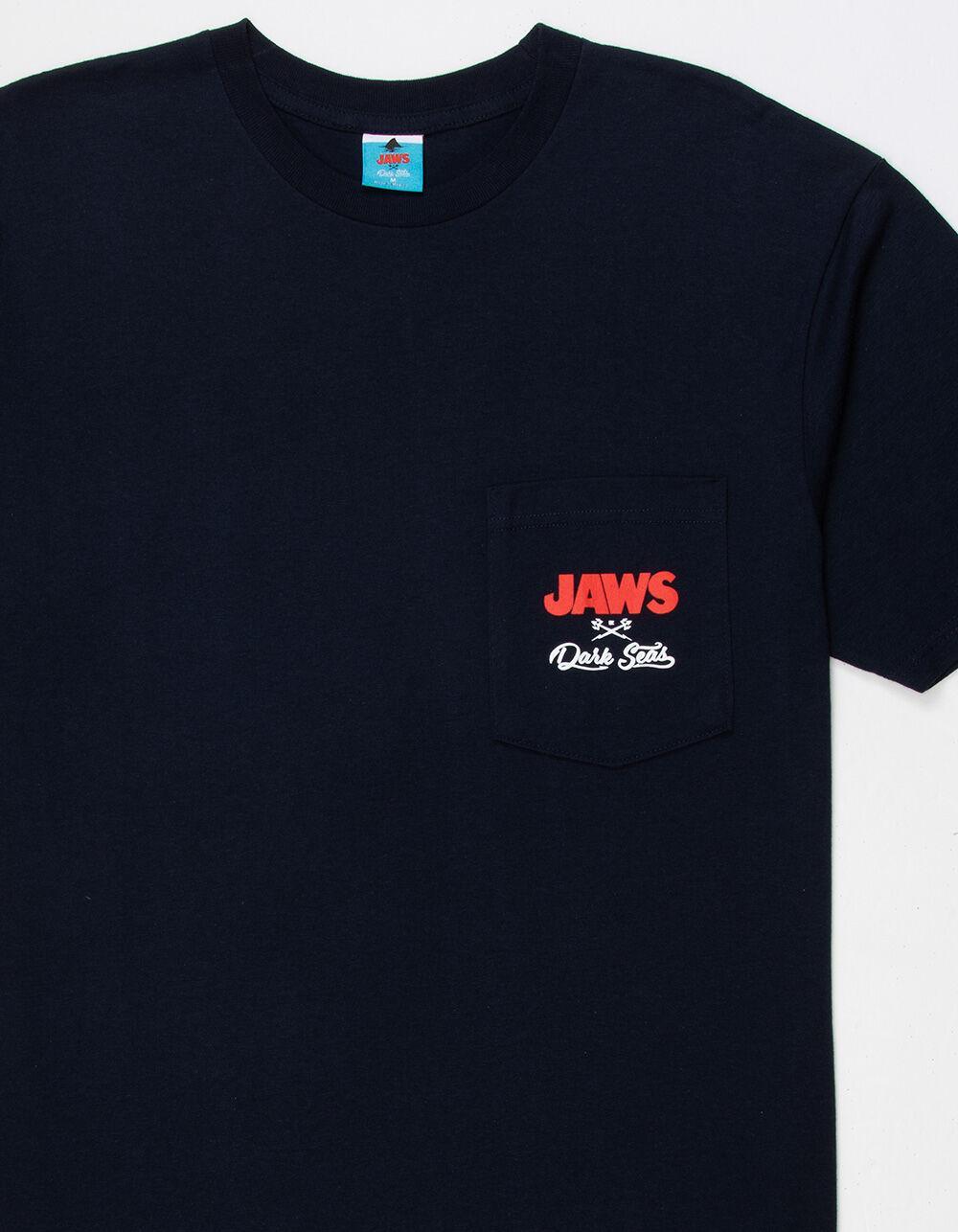 DARK SEAS x Jaws Mouth Full Mens Pocket Tee Product Image