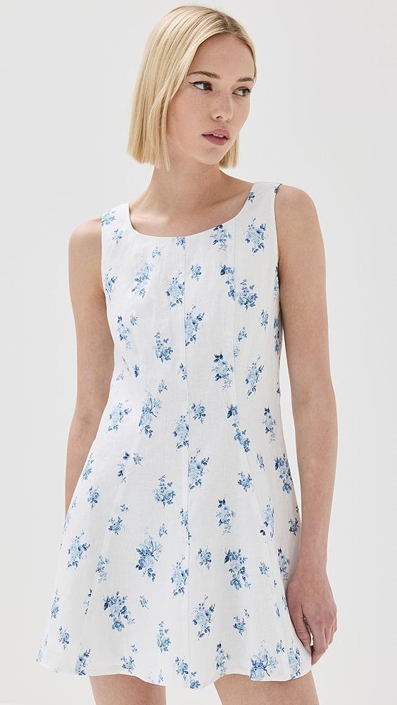 Reformation Amorette Linen Dress | Shopbop Product Image