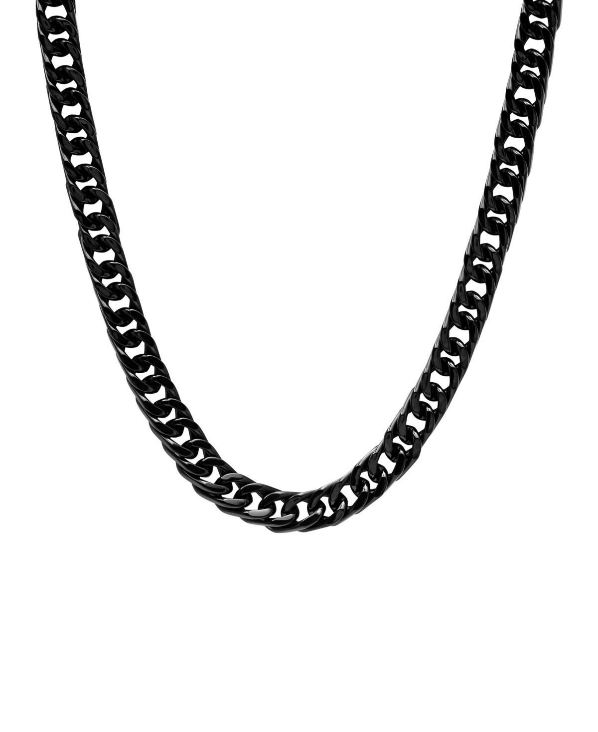 Macys Mens Simple Curb Link Chain Necklace Product Image