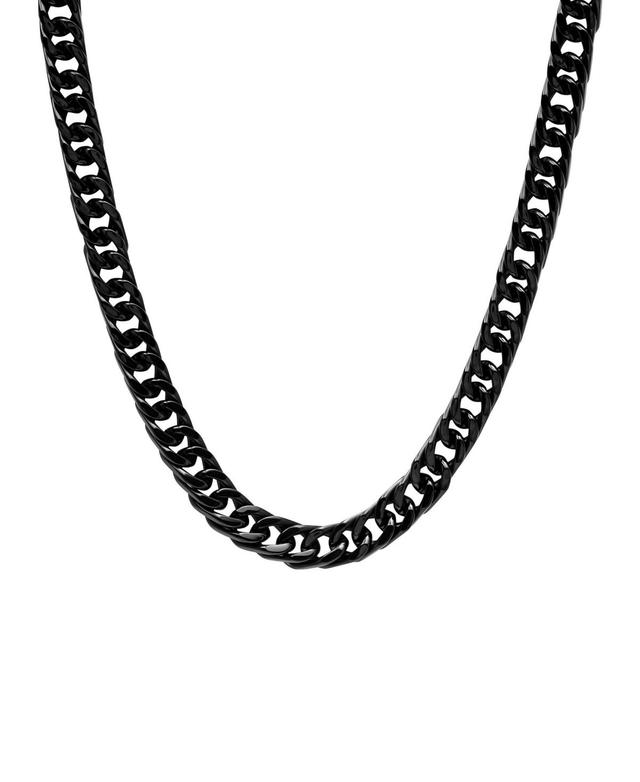 Macys Mens Simple Curb Link Chain Necklace Product Image