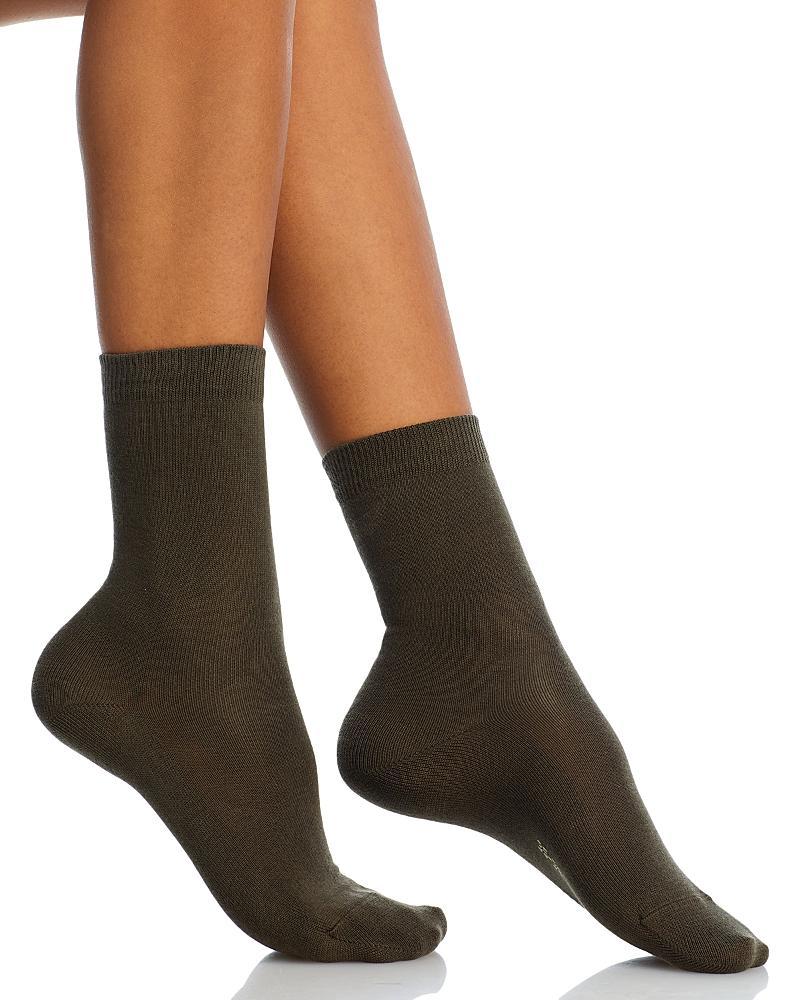 Falke Family Cotton Crew Socks (Dark ) Women's Low Cut Socks Shoes Product Image