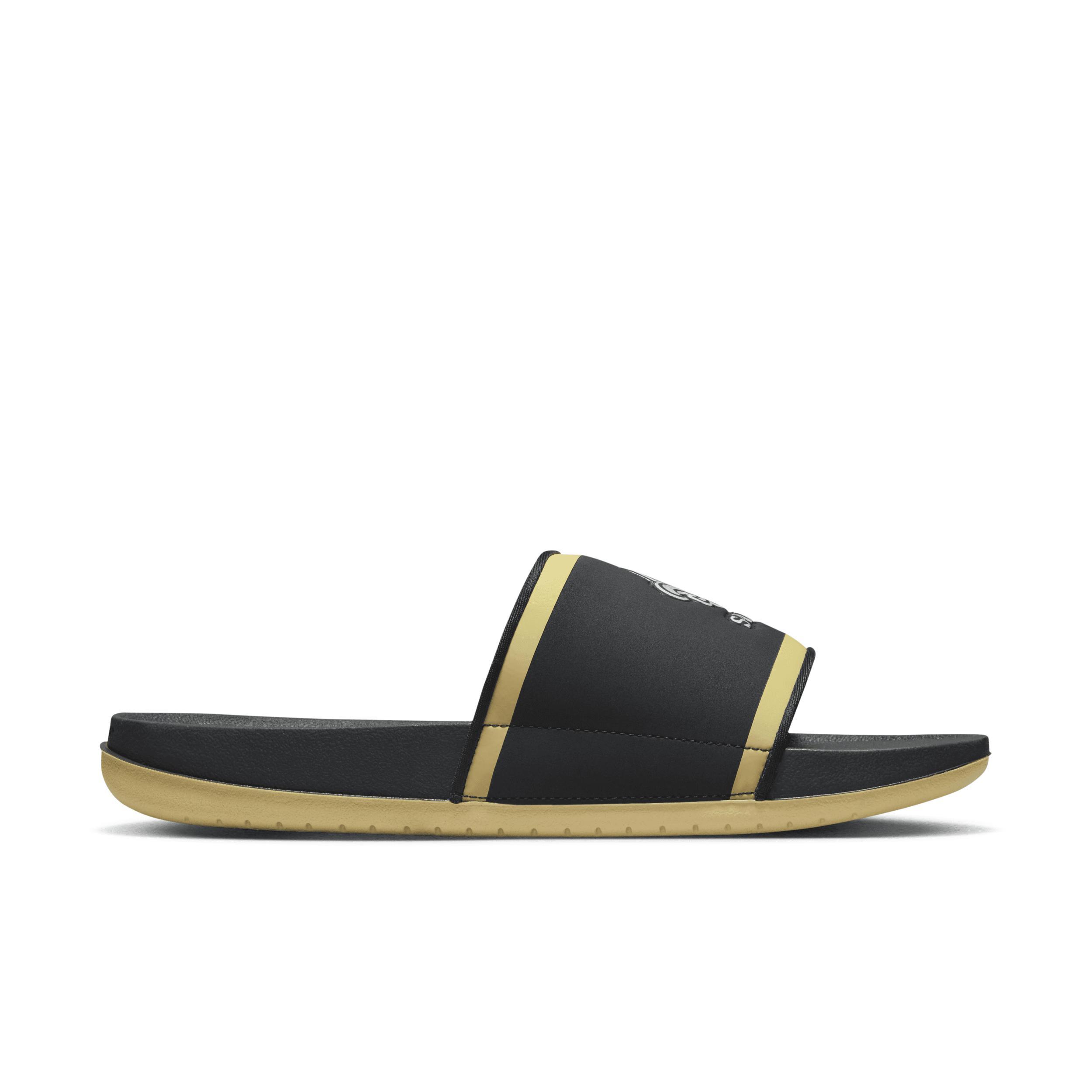 Nike Men's Offcourt (NFL New Orleans Saints) Slides Product Image