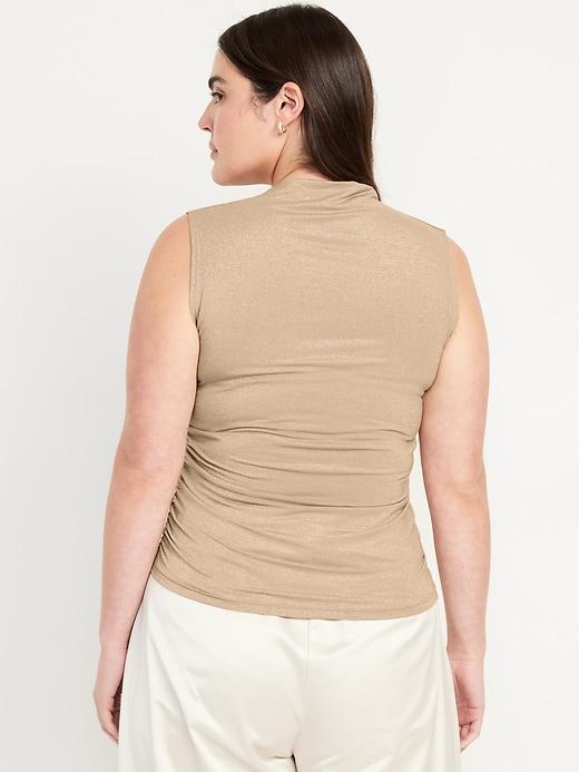 Ruched Shine Top Product Image