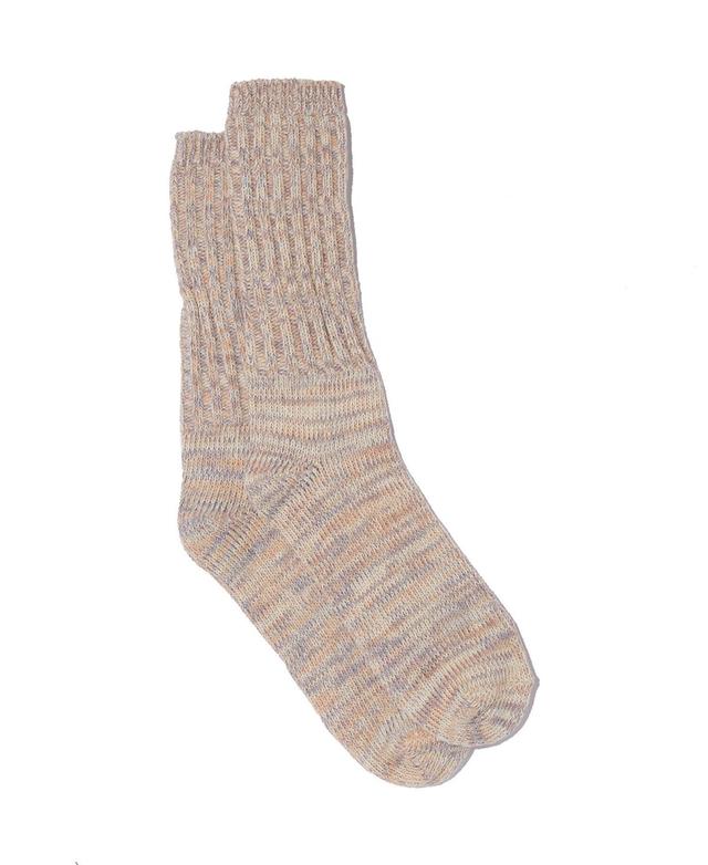 Cotton On Mens Regular Chunky Knit Socks - Bone, Peach Product Image