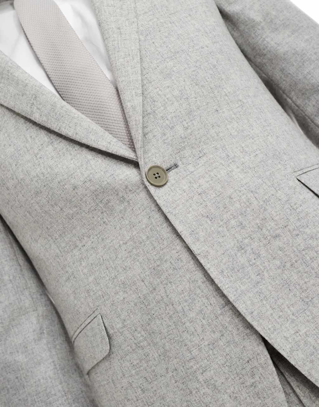 Shelby and Sons tailored slim blazer in light gray - part of a set Product Image